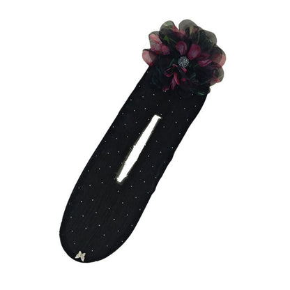 Collection 2 : Light Luxury Camellia Bow Hair Bun Maker  Elegant Black Starry Mesh Twist / Coil / Braider & Headdress Hair Insert Accessories for Women