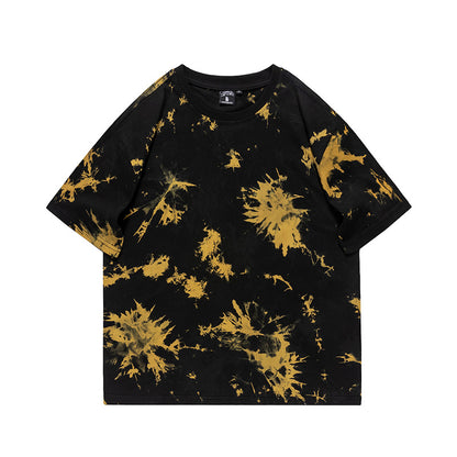 Abstract Printed Cotton T-Shirt