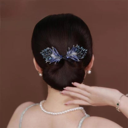 Collection 5 - Elegant Camellia Hair Pin, Fishtail Stick & Updo Bun Maker