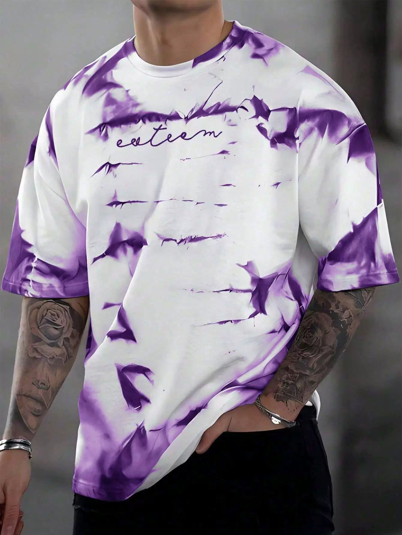 3D Printed Abstract T-Shirt