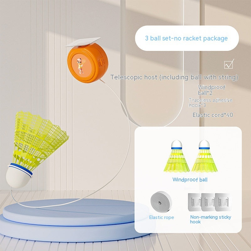 Indoor Badminton Trainer for Kids – Fun Indoor Practice Play Set