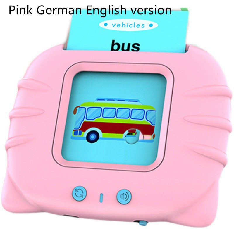 Kids Early Education English Learning Machine – Interactive Flash Card Device