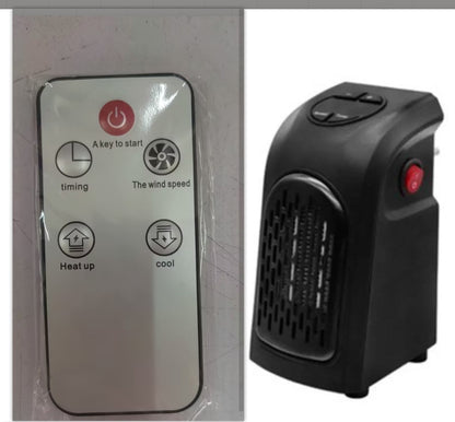 Mini Electric Room Heater Fan – Portable Plug-in Ceramic Air Warmer