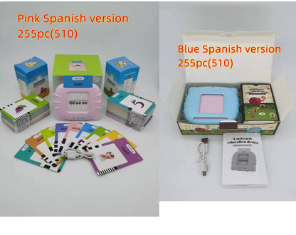 Kids Early Education English Learning Machine – Interactive Flash Card Device