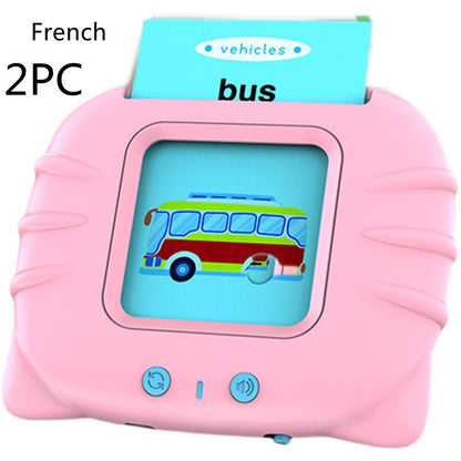 Kids Early Education English Learning Machine – Interactive Flash Card Device