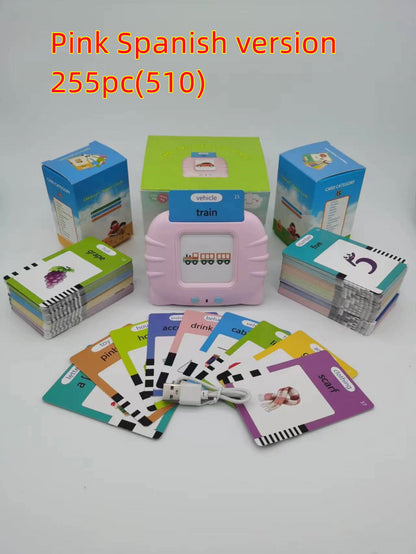 Kids Early Education English Learning Machine – Interactive Flash Card Device