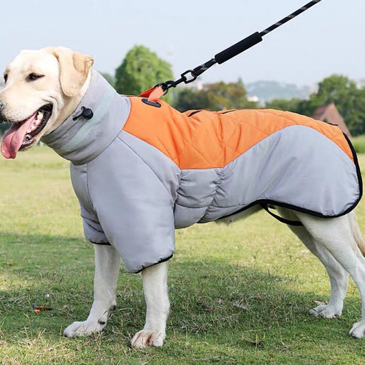 Winter Waterproof Dog Coat – Warm Pet Jacket for Medium & Large Dogs