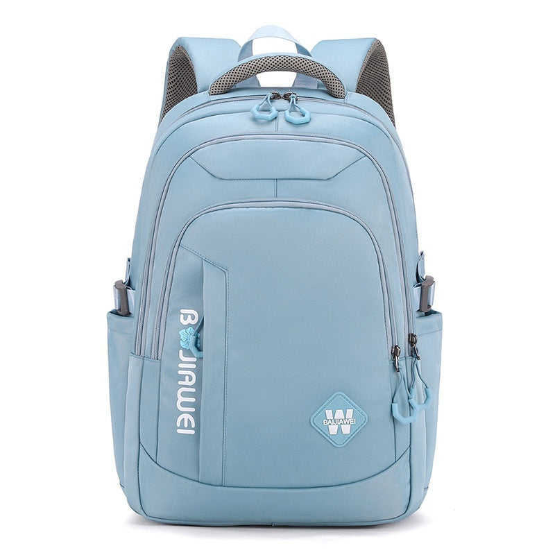 Large Capacity Waterproof Backpack – School, College & Travel Bag for Girls