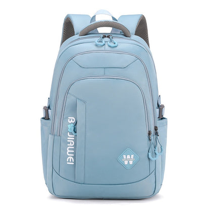 Large Capacity Waterproof Backpack – School, College & Travel Bag for Girls