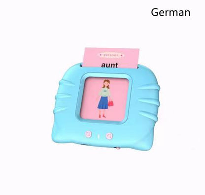 Kids Early Education English Learning Machine – Interactive Flash Card Device