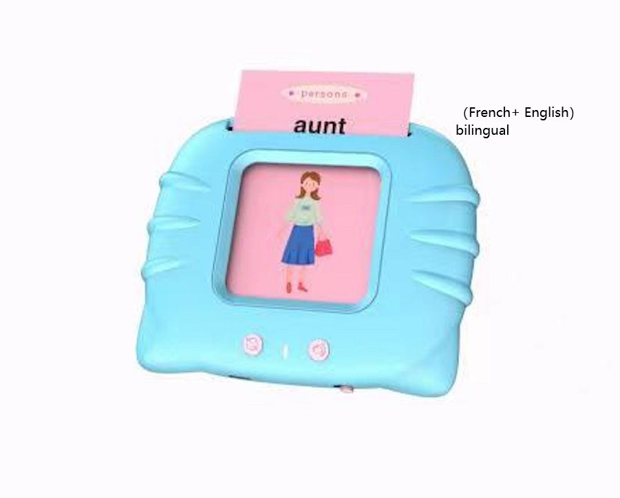 Kids Early Education English Learning Machine – Interactive Flash Card Device