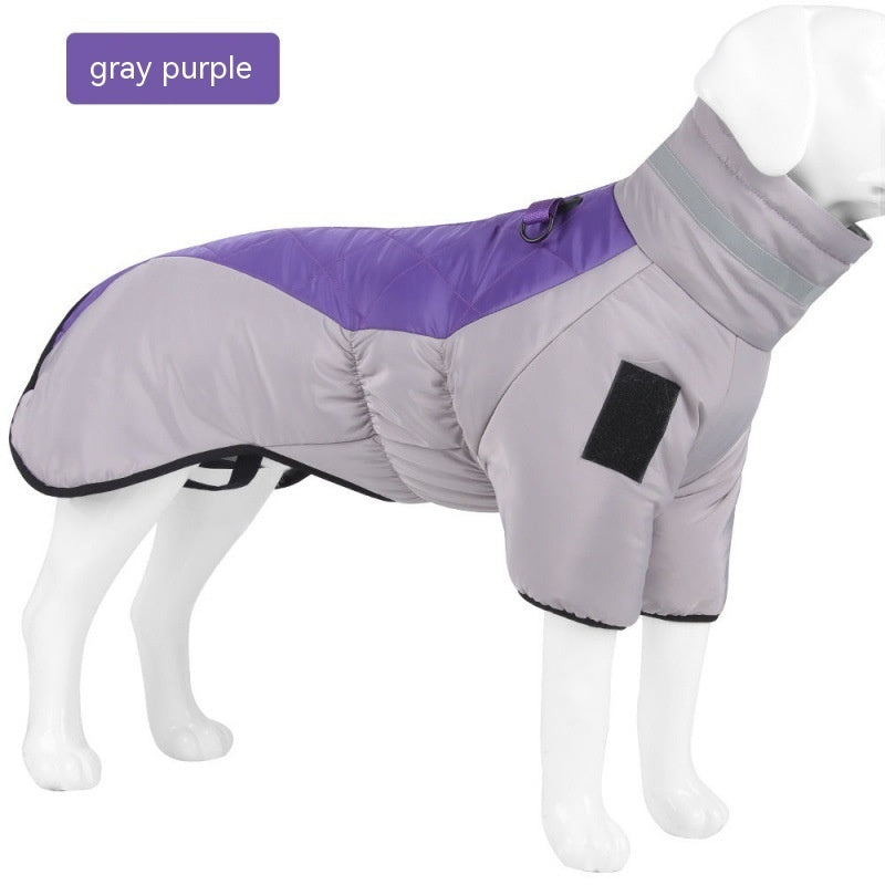 Winter Waterproof Dog Coat – Warm Pet Jacket for Medium & Large Dogs