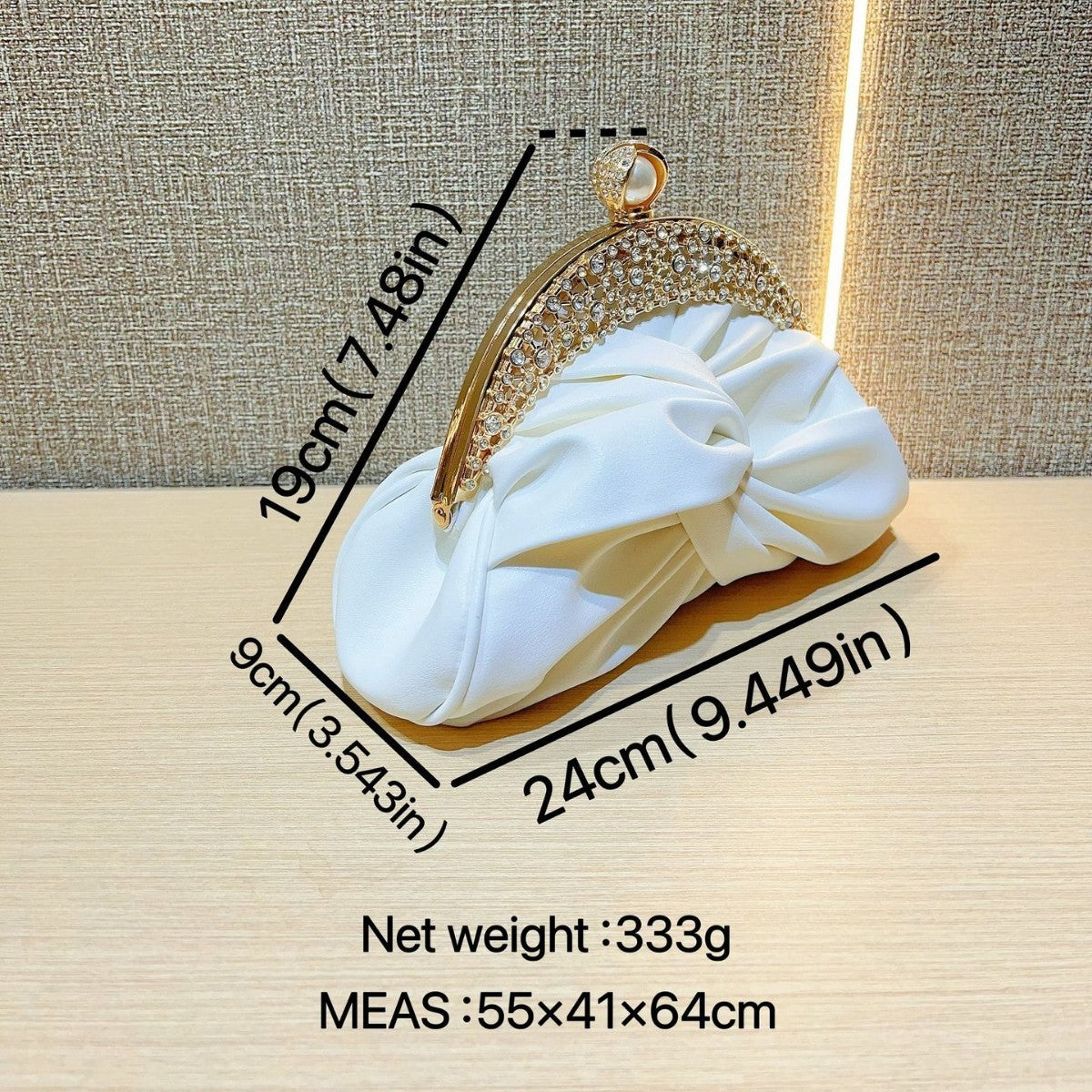 Luxury Diamond-Studded Clutch Mini – Evening & Party Wear Bag