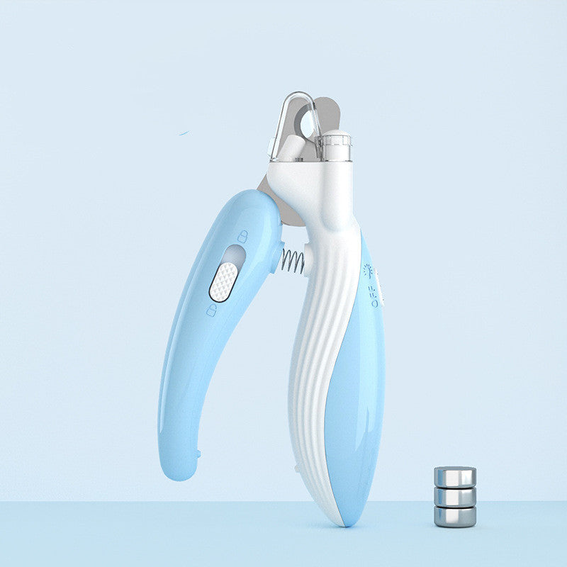Pet Nail Clippers with LED Light – Dog & Cat Grooming Nail Trimmer