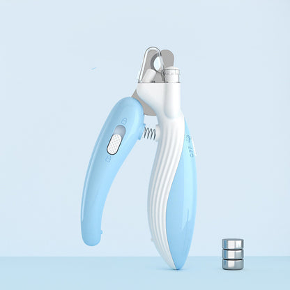 Pet Nail Clippers with LED Light – Dog & Cat Grooming Nail Trimmer