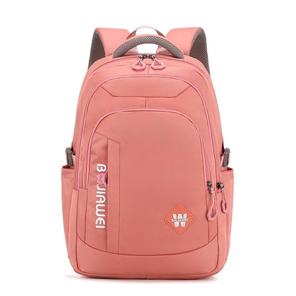 Large Capacity Waterproof Backpack – School, College & Travel Bag for Girls