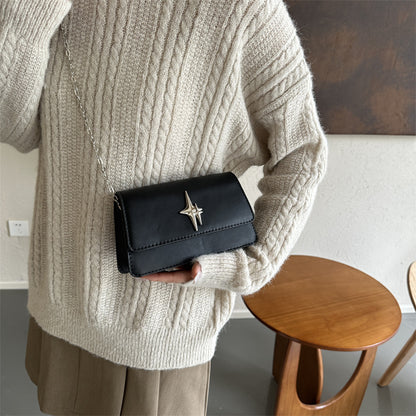 Women’s Autumn Simplicity Mini Crossbody Bag – Portable Small Square Shoulder Handbag