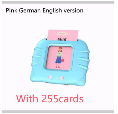 Kids Early Education English Learning Machine – Interactive Flash Card Device