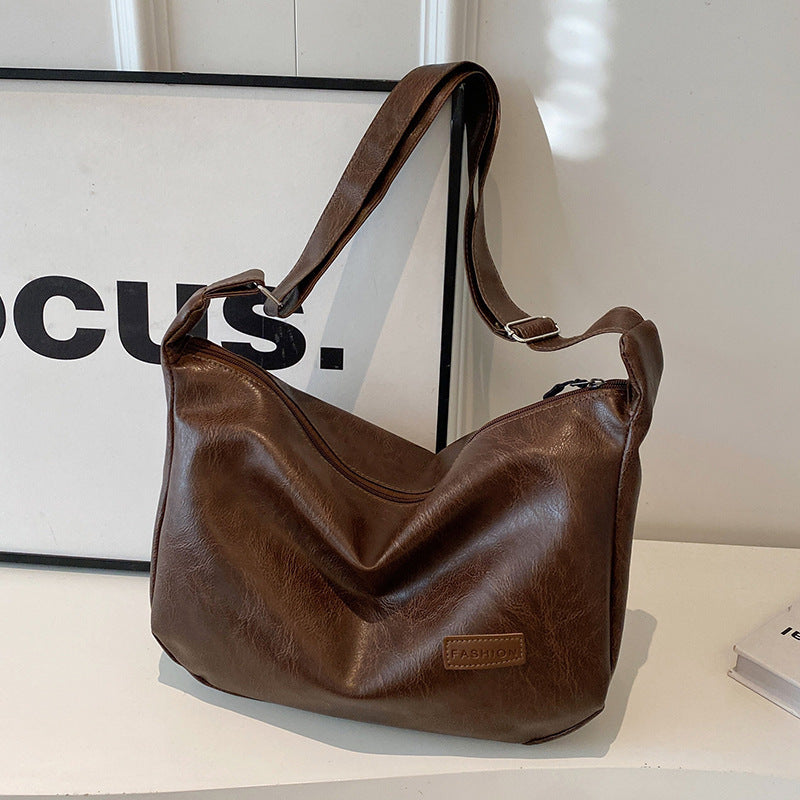 Fashionable Retro High-Grade Women’s Shoulder Messenger Bag – All-Match Casual Handbag