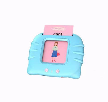Kids Early Education English Learning Machine – Interactive Flash Card Device