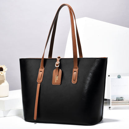 Leather Pattern Shoulder Messenger Bag – Versatile Women’s Handbag & Tote