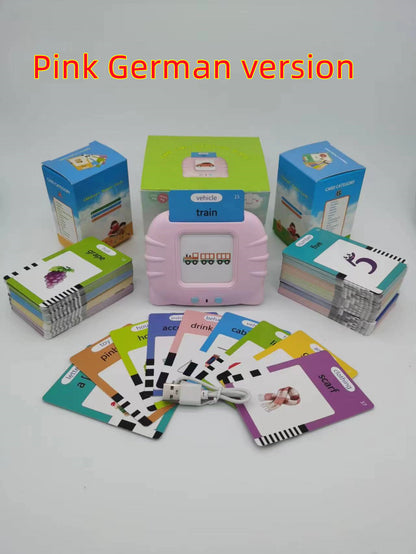 Kids Early Education English Learning Machine – Interactive Flash Card Device