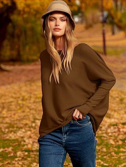 Women’s Long-Sleeved Loose Casual T-Shirt – Oversized Fall & Winter Top