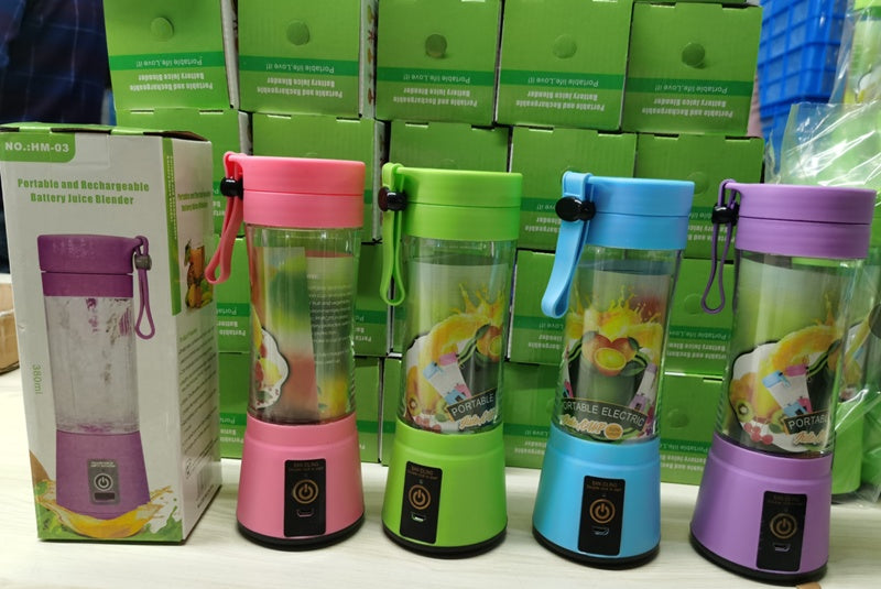 Portable USB Blender – Rechargeable Mini Juicer for Smoothies, Shakes & Fruit Juices