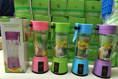 Portable USB Blender – Rechargeable Mini Juicer for Smoothies, Shakes & Fruit Juices