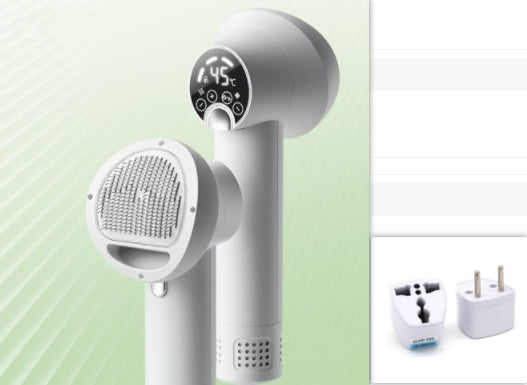 Smart Pet Hair Dryer Comb – 2-in-1 Dog & Cat Grooming Dryer & Brush