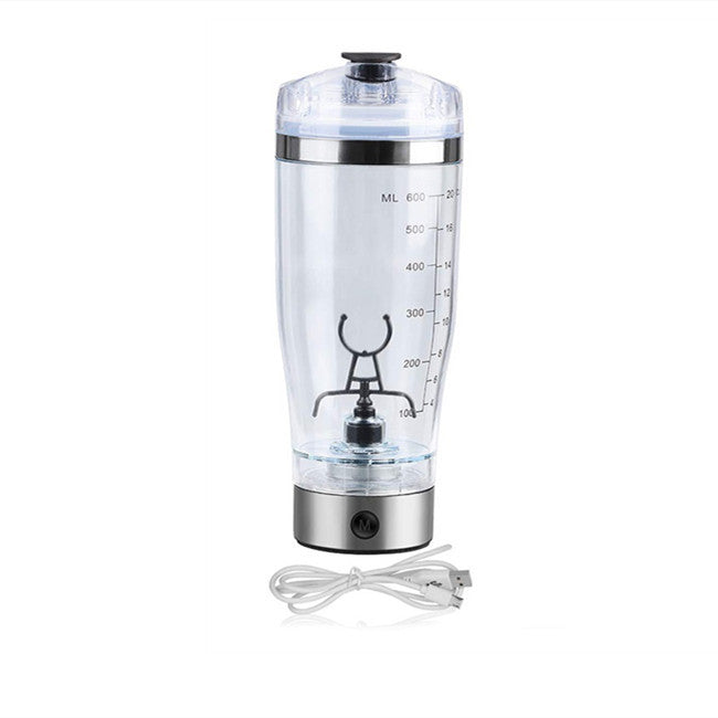 USB Electric Shaker Cup – Rechargeable Protein Shake & Coffee Mixer Bottle