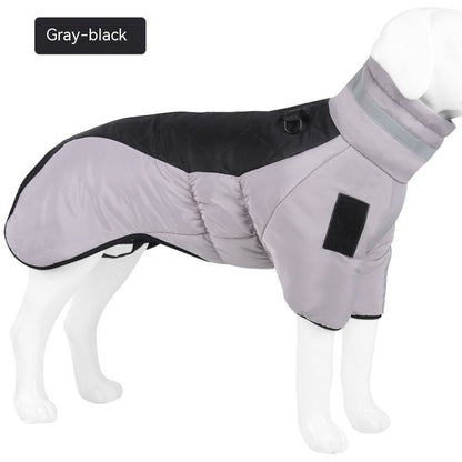 Winter Waterproof Dog Coat – Warm Pet Jacket for Medium & Large Dogs