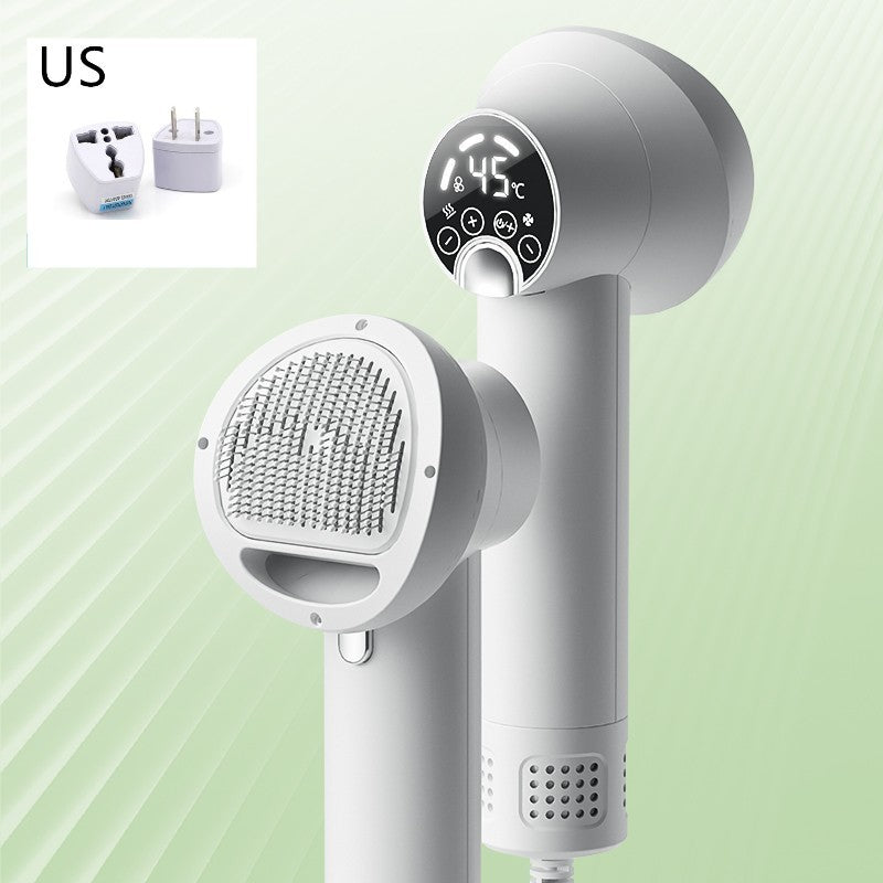 Smart Pet Hair Dryer Comb – 2-in-1 Dog & Cat Grooming Dryer & Brush