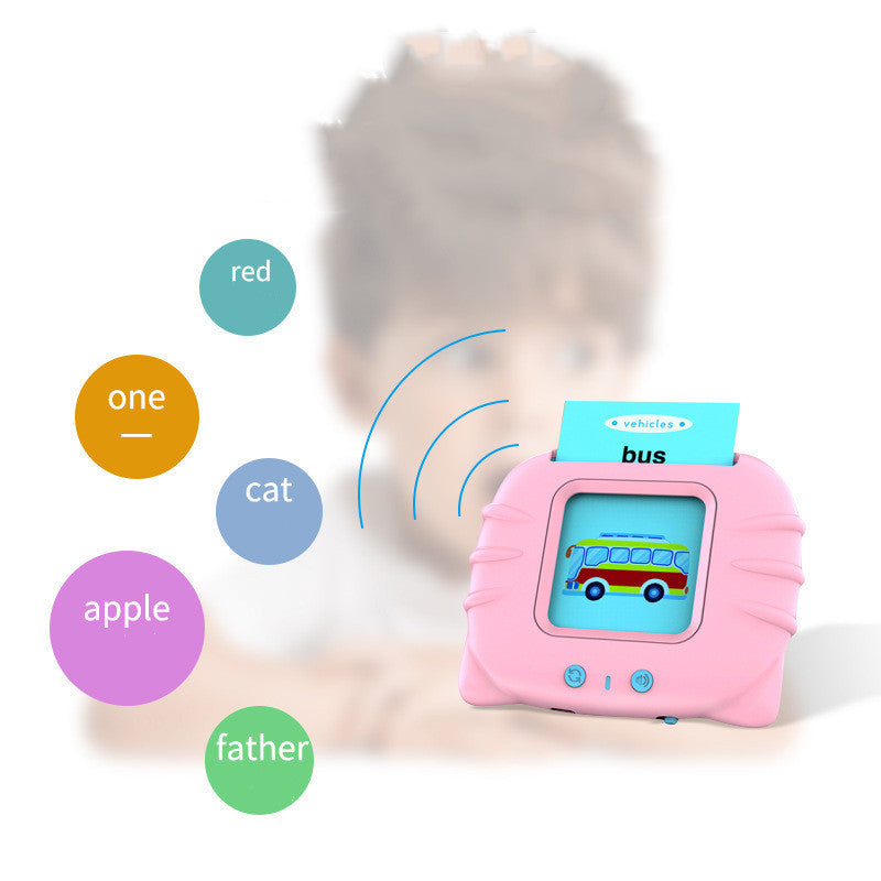 Kids Early Education English Learning Machine – Interactive Flash Card Device