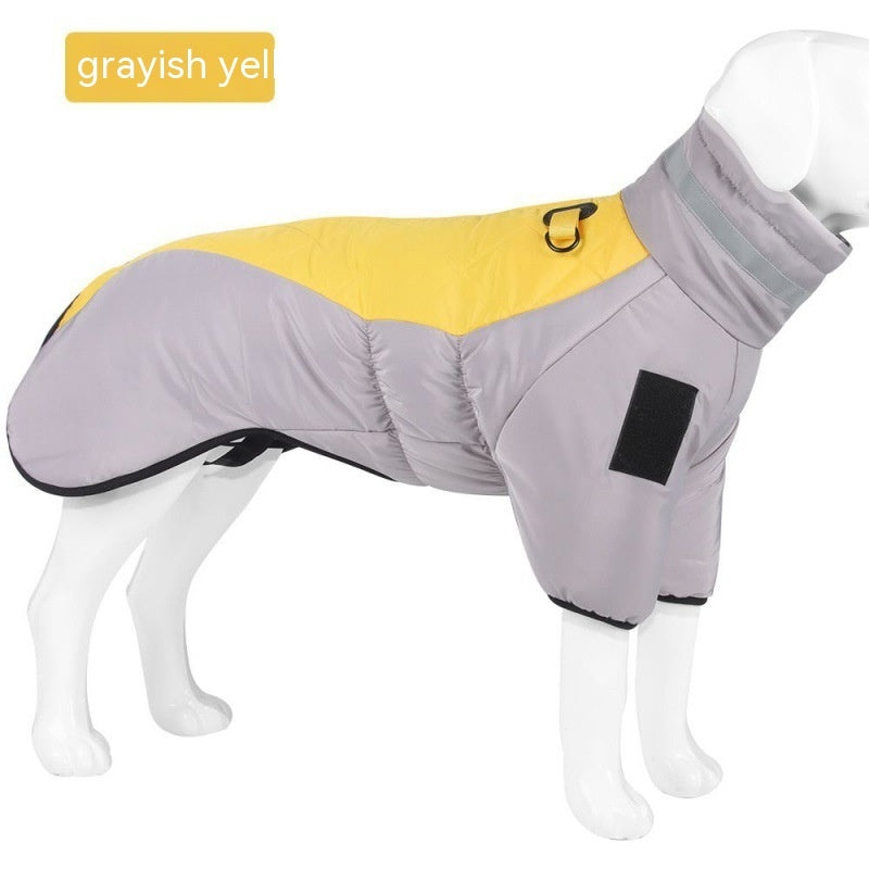Winter Waterproof Dog Coat – Warm Pet Jacket for Medium & Large Dogs